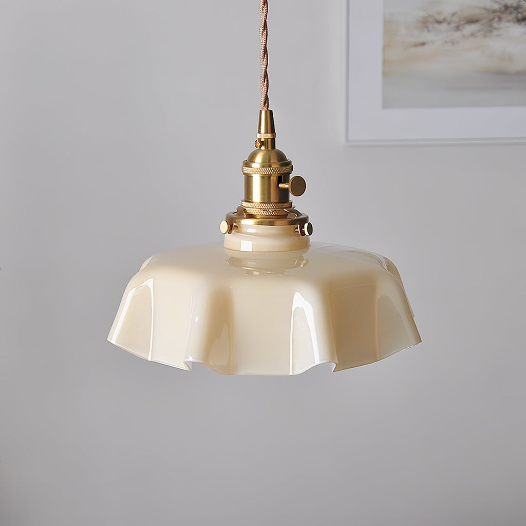 French Floral Ceiling Pendant Lighting Lobby