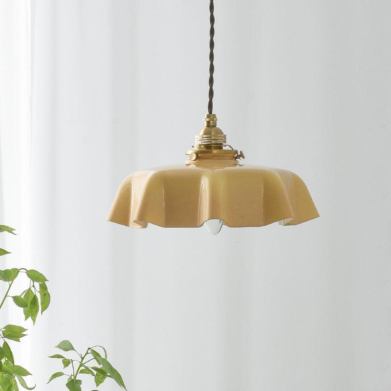 French Floral Ceiling Pendant Lighting Lobby