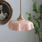 French Floral Ceiling Pendant Lighting Lobby