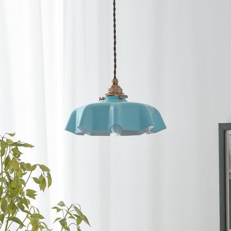French Floral Ceiling Pendant Lighting Lobby