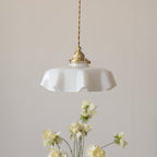 French Floral Ceiling Pendant Lighting Lobby