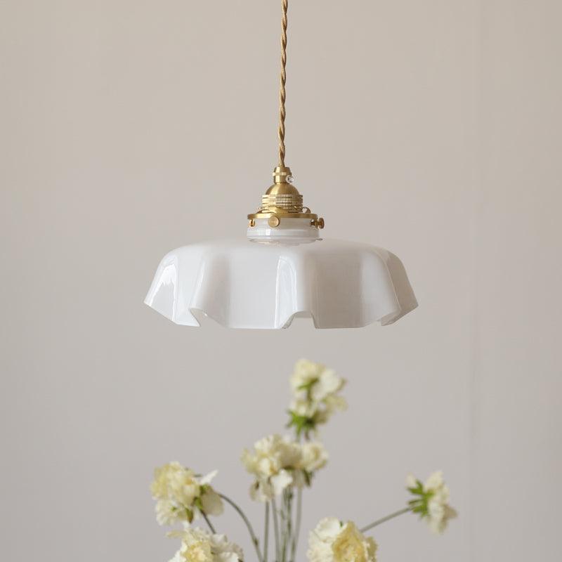 French Floral Ceiling Pendant Lighting Lobby
