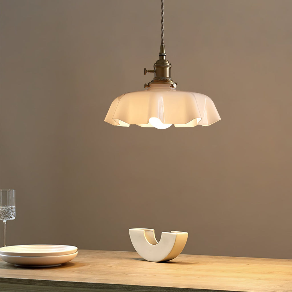 French Floral Ceiling Pendant Lighting Lobby