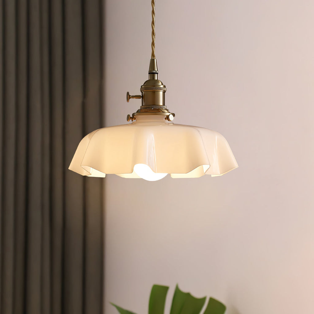 French Floral Ceiling Pendant Lighting Lobby
