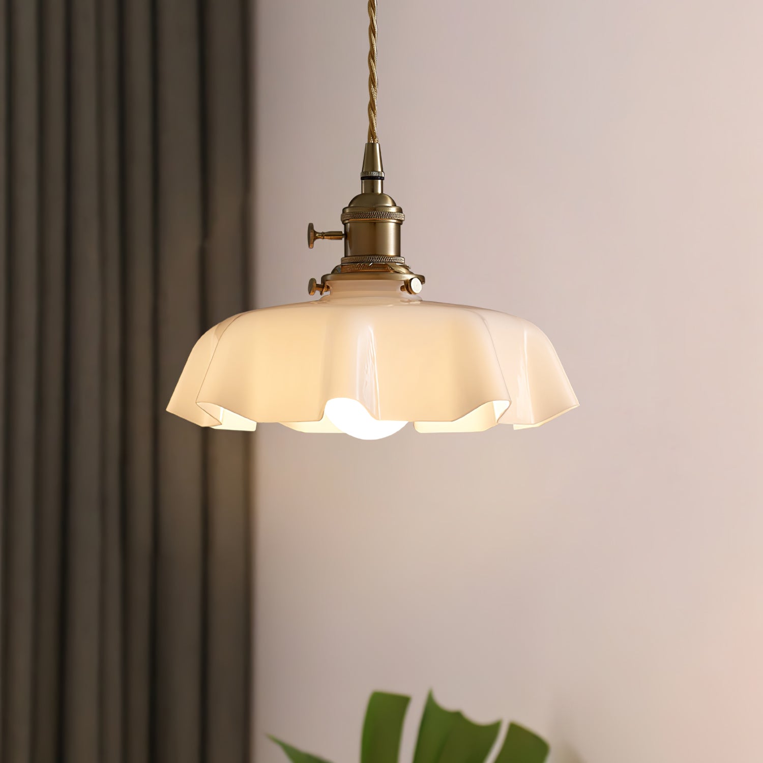 French Floral Ceiling Pendant Lighting Lobby