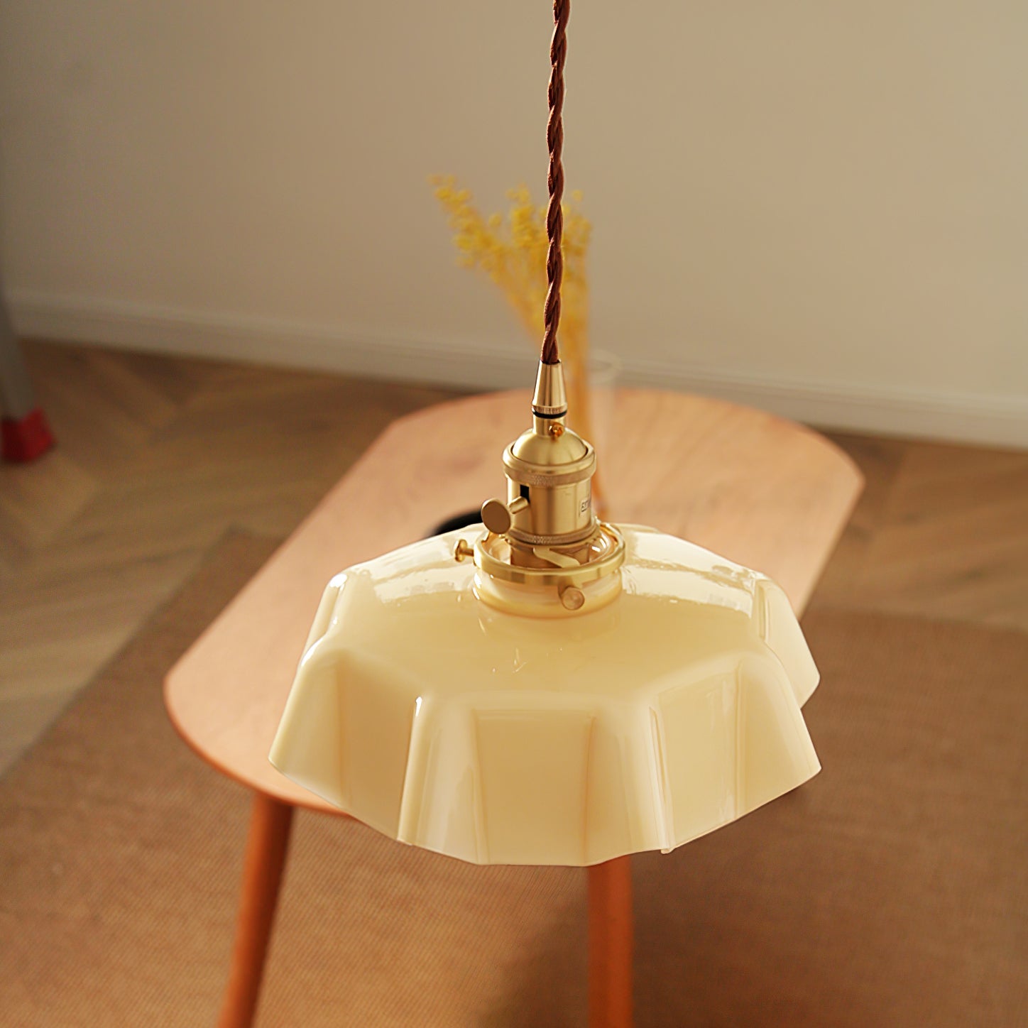 French Floral Ceiling Pendant Lighting Lobby