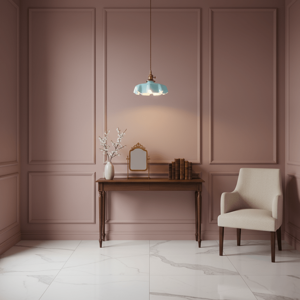 French Floral Ceiling Pendant Lighting Lobby