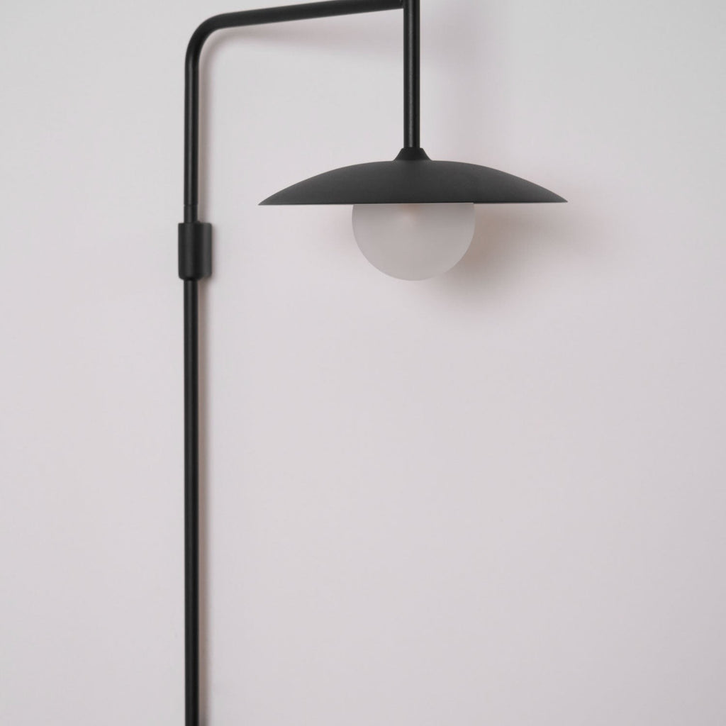 Gea Wall-Mounted Swing Arm Light Fixture Lighting Lobby