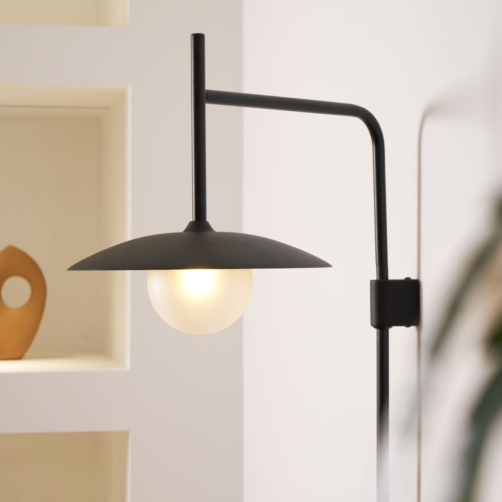 Gea Wall-Mounted Swing Arm Light Fixture Lighting Lobby