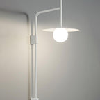 Gea Wall-Mounted Swing Arm Light Fixture Lighting Lobby