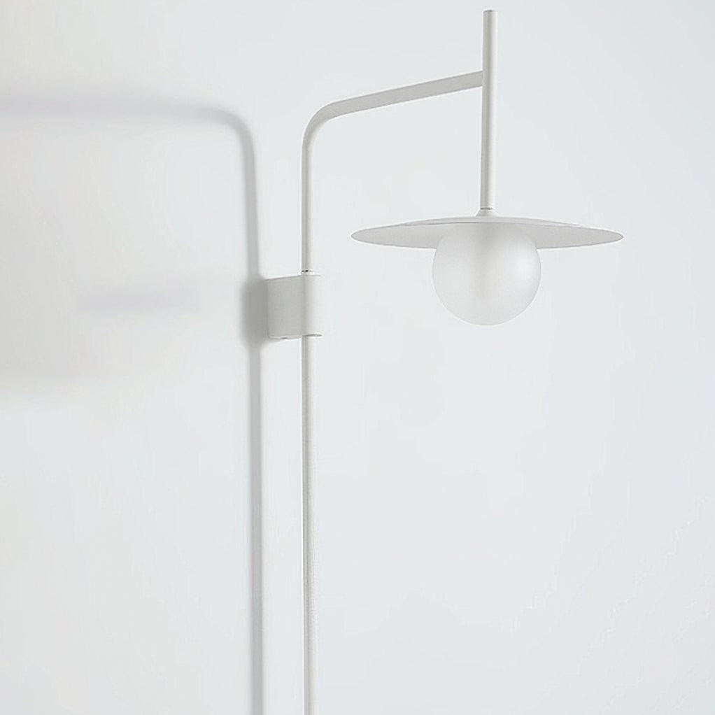 Gea Wall-Mounted Swing Arm Light Fixture Lighting Lobby