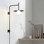 Gea Wall-Mounted Swing Arm Light Fixture Lighting Lobby