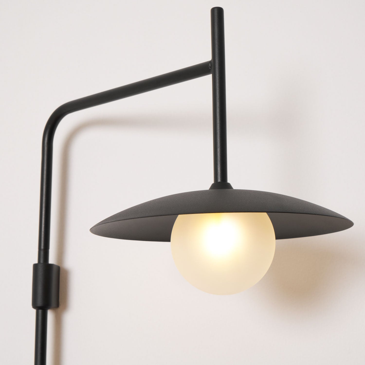 Gea Wall-Mounted Swing Arm Light Fixture Lighting Lobby