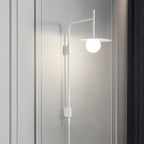 Gea Wall-Mounted Swing Arm Light Fixture Lighting Lobby