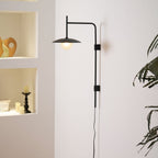 Gea Wall-Mounted Swing Arm Light Fixture Lighting Lobby