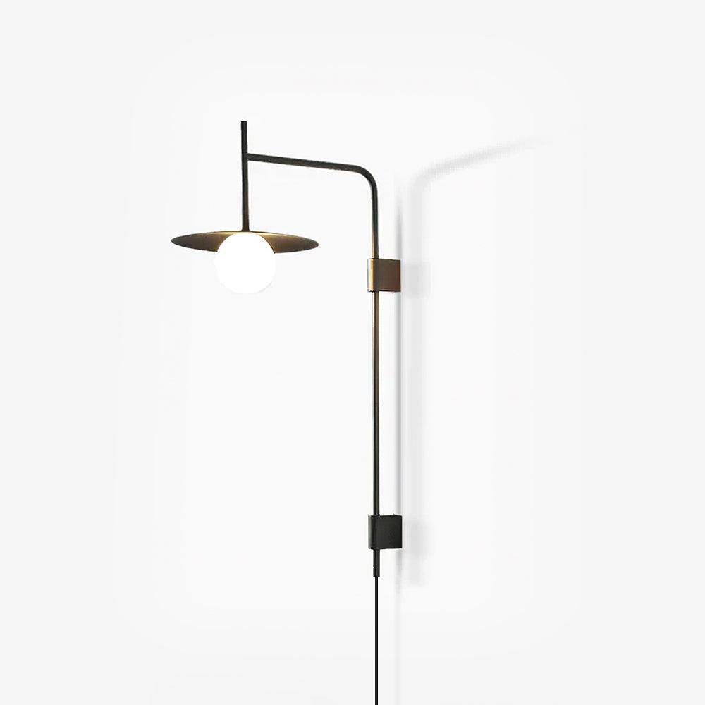 Gea Wall-Mounted Swing Arm Light Fixture Lighting Lobby
