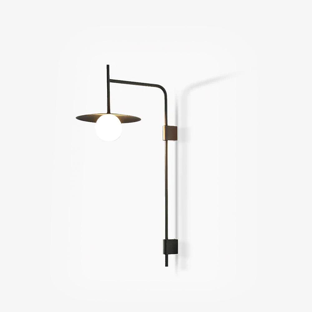 Gea Wall-Mounted Swing Arm Light Fixture Lighting Lobby