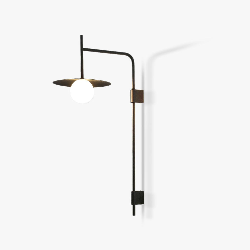 Gea Wall-Mounted Swing Arm Light Fixture Lighting Lobby