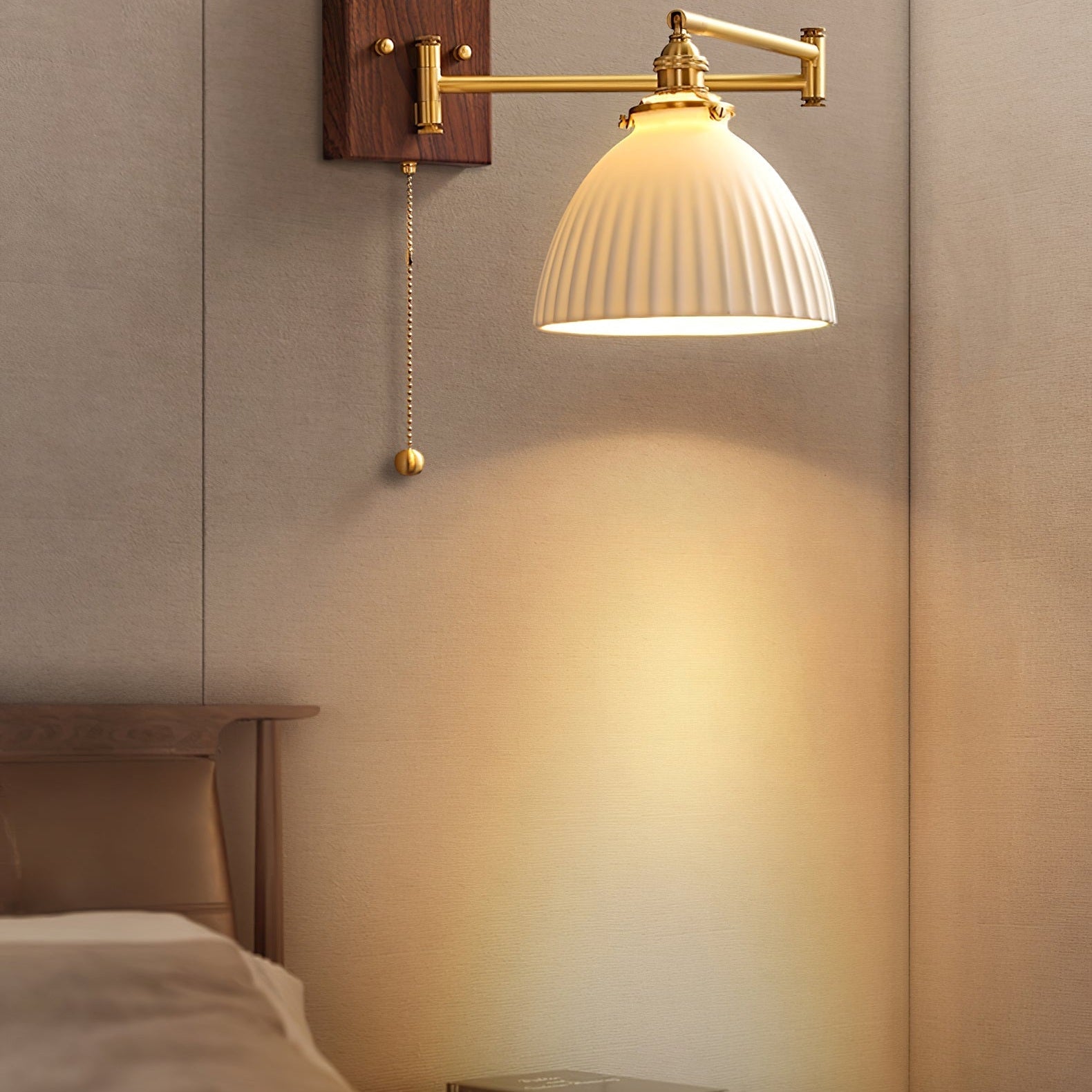 Geometric Ceramic Wall Light Lighting Lobby