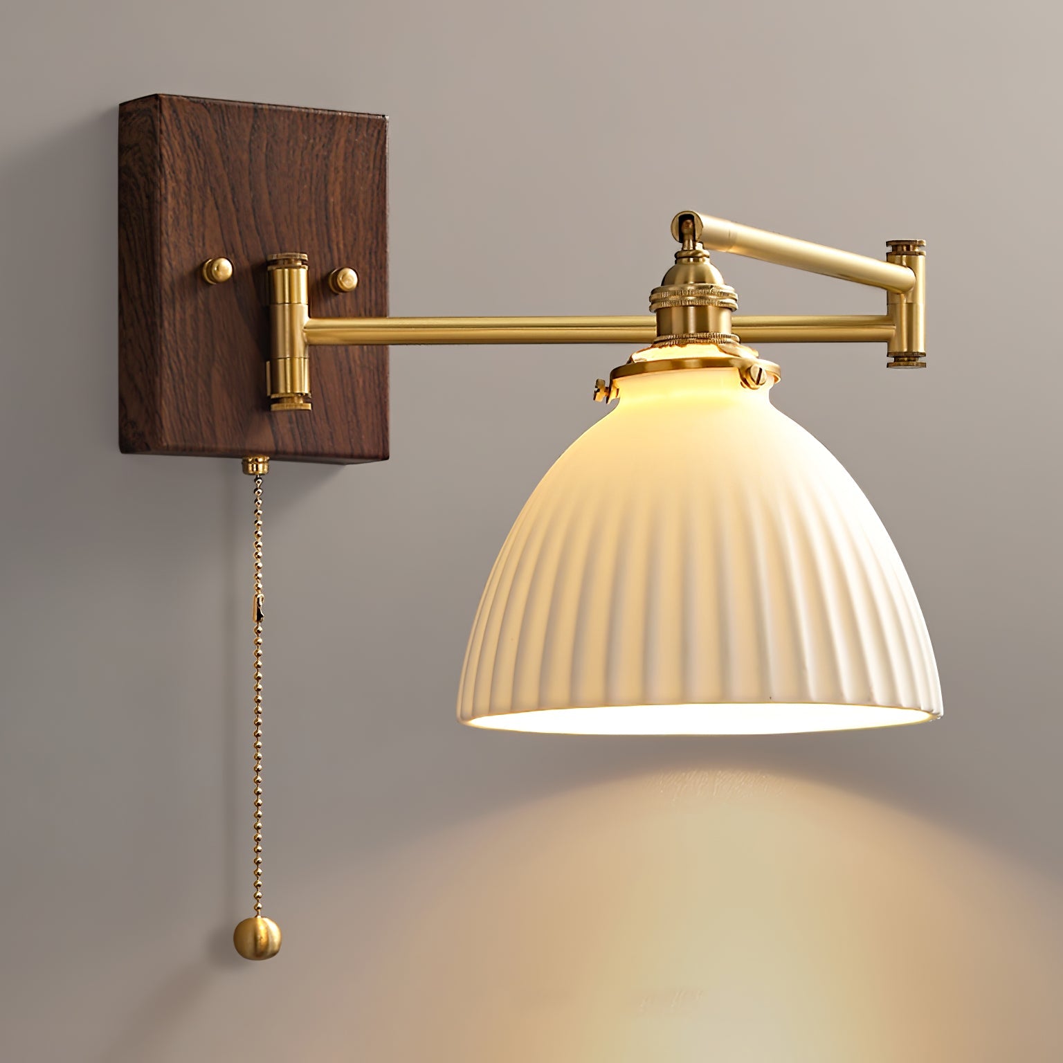Geometric Ceramic Wall Light Lighting Lobby