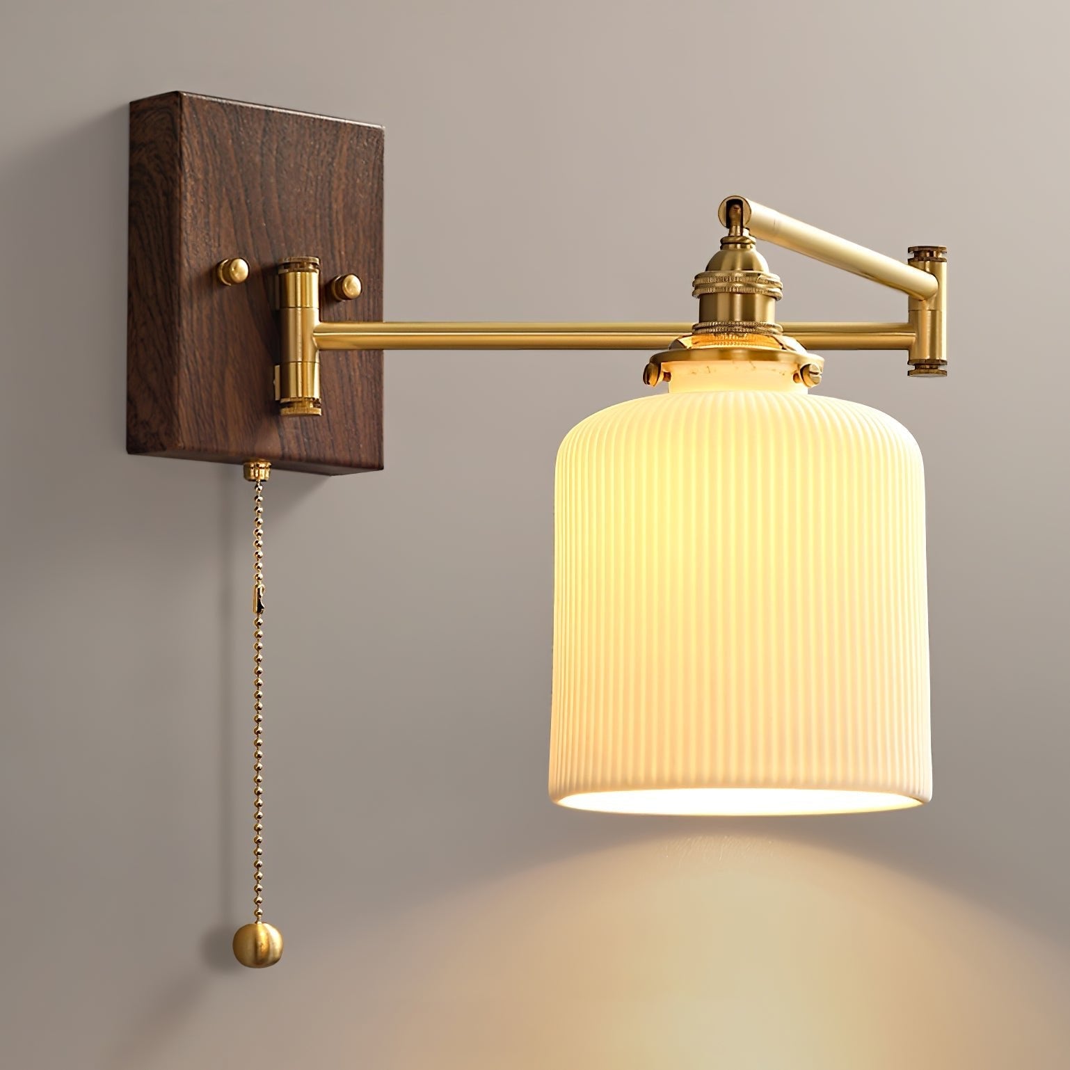 Geometric Ceramic Wall Light Lighting Lobby