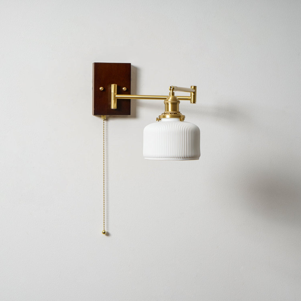 Geometric Ceramic Wall Light Lighting Lobby