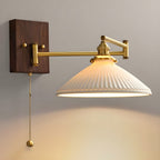 Geometric Ceramic Wall Light Lighting Lobby