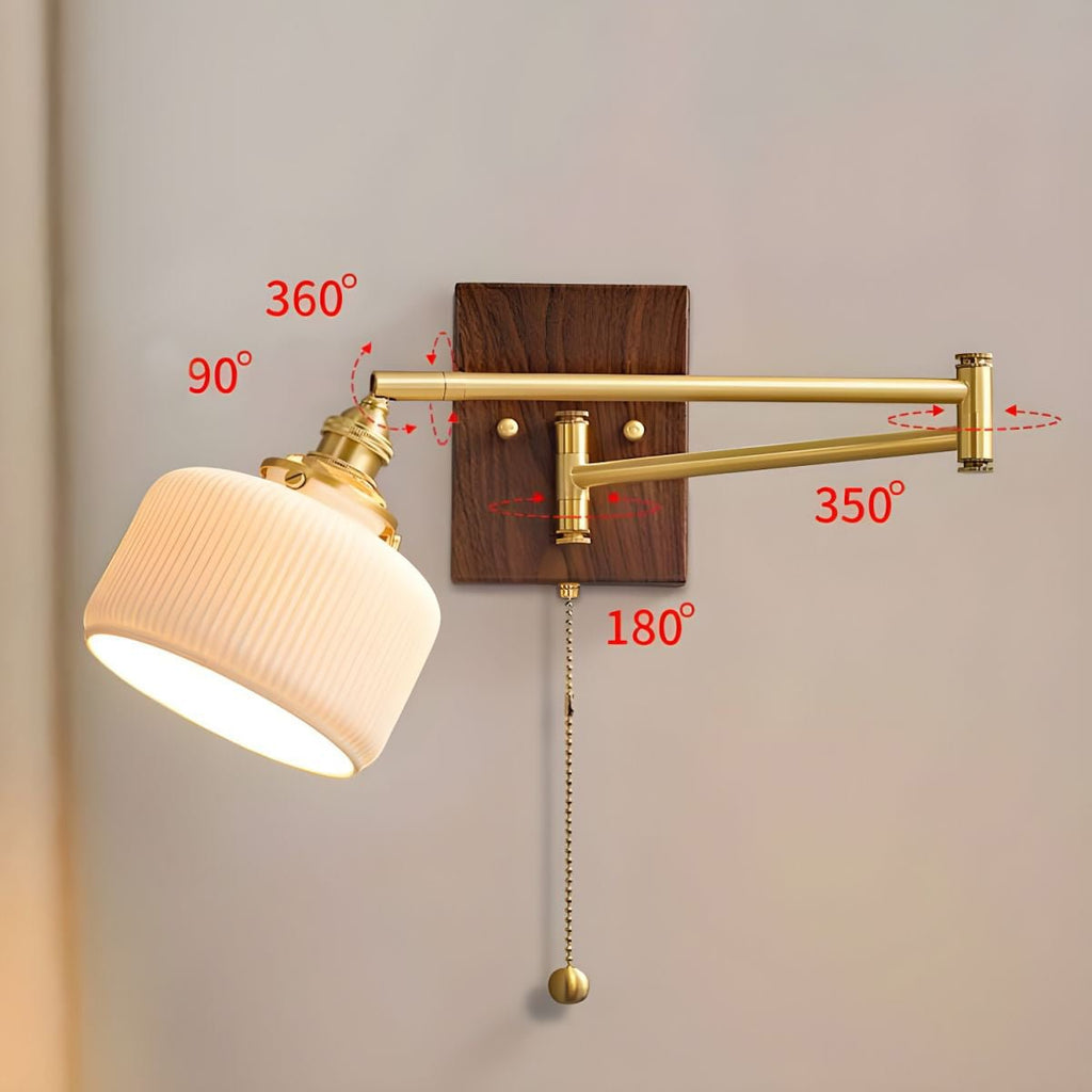 Geometric Ceramic Wall Light Lighting Lobby
