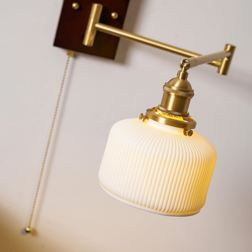 Geometric Ceramic Wall Light Lighting Lobby