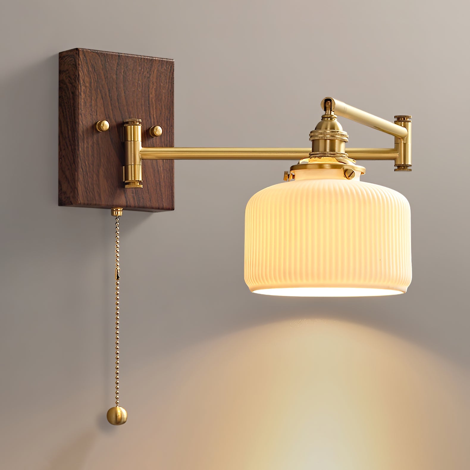 Geometric Ceramic Wall Light Lighting Lobby