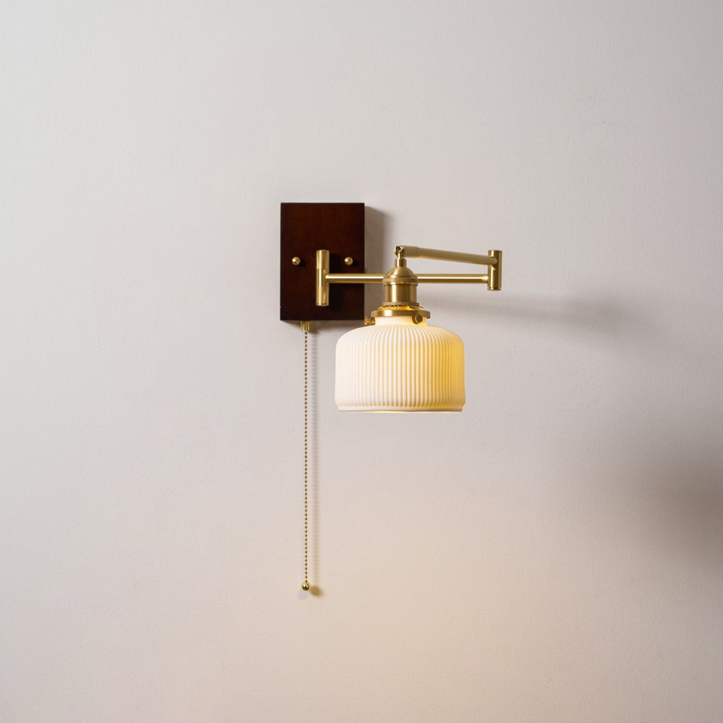Geometric Ceramic Wall Light Lighting Lobby