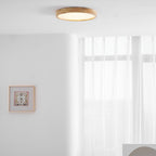 Geometric Wooden Ceiling Fixture Lighting Lobby