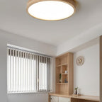 Geometric Wooden Ceiling Fixture Lighting Lobby