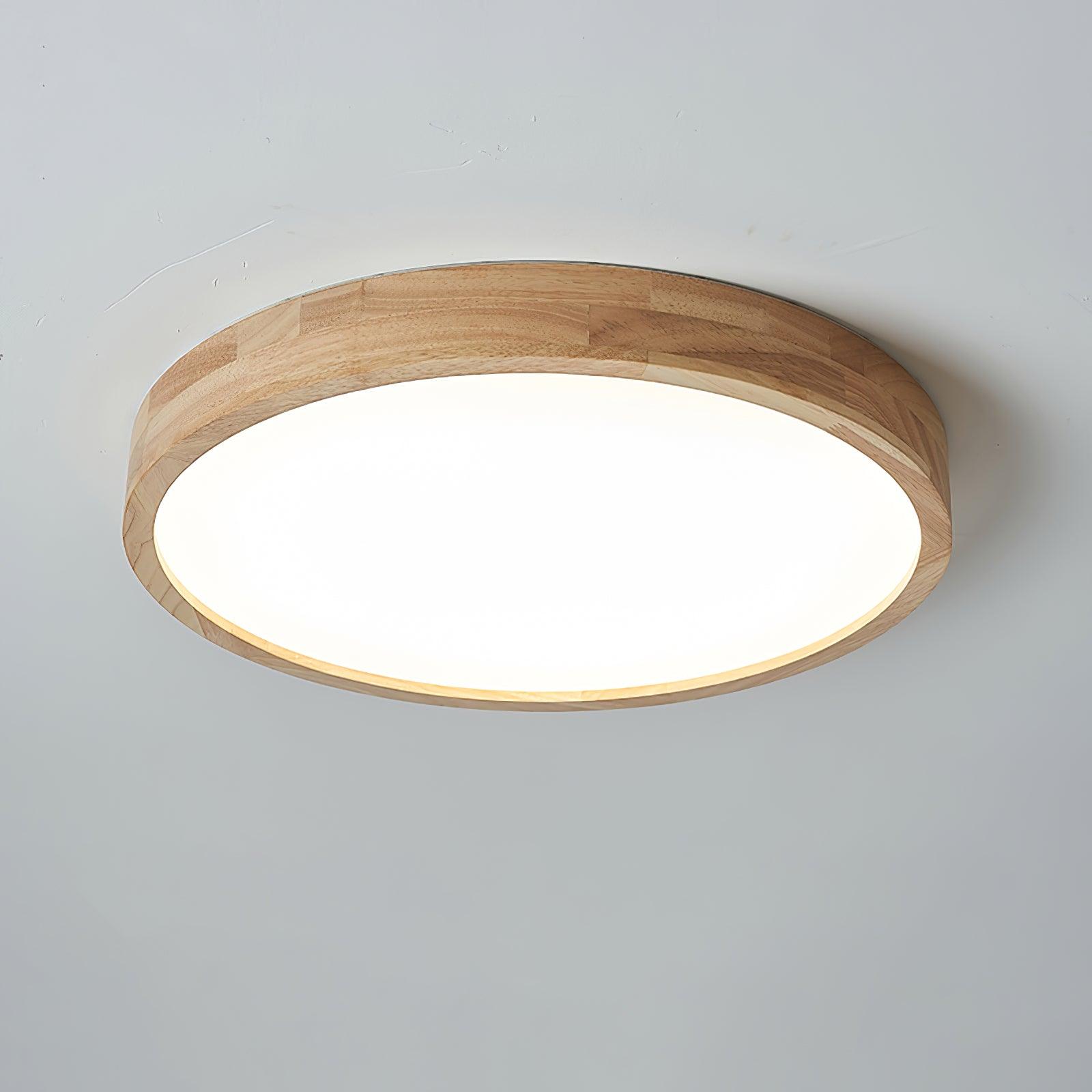 Geometric Wooden Ceiling Fixture Lighting Lobby