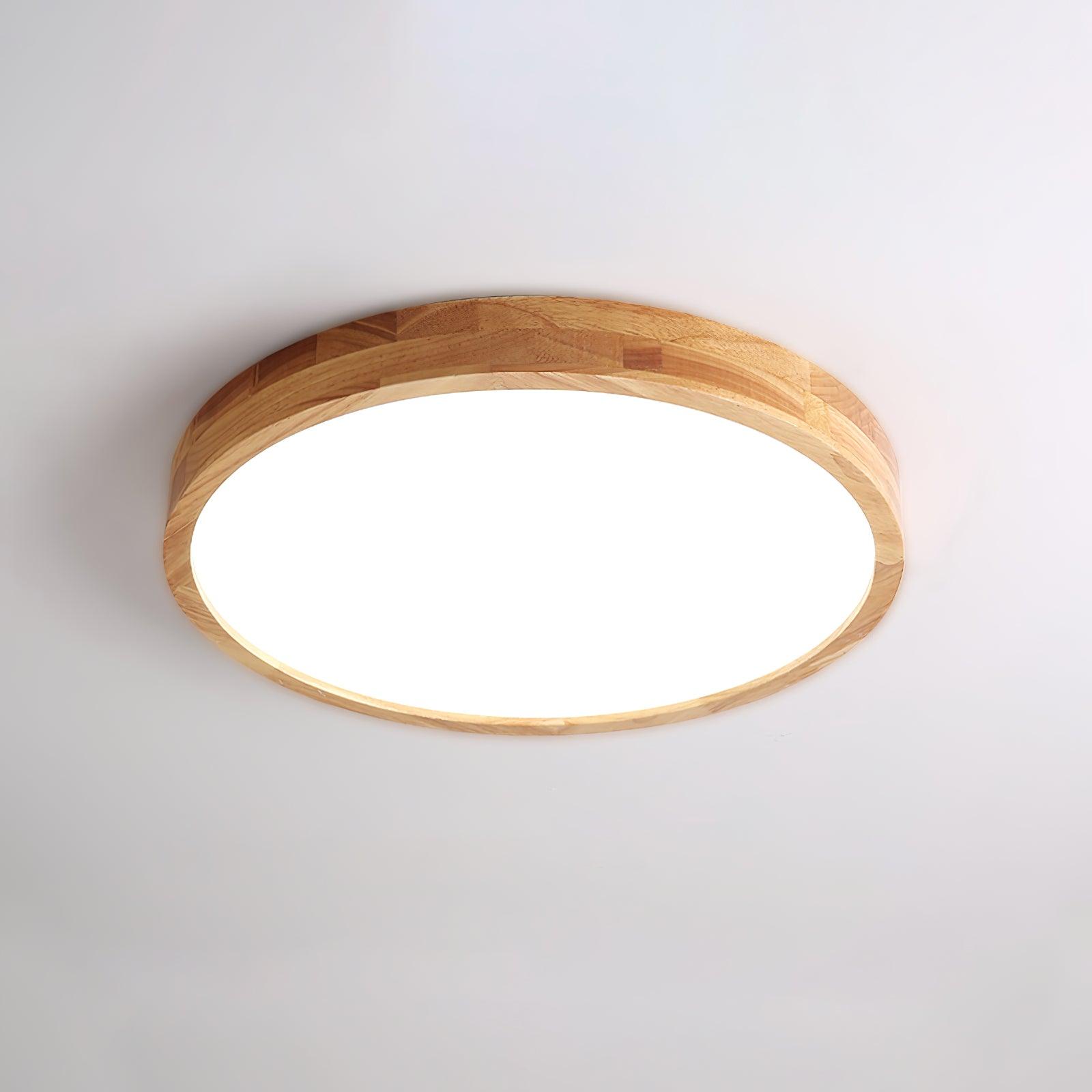 Geometric Wooden Ceiling Fixture Lighting Lobby