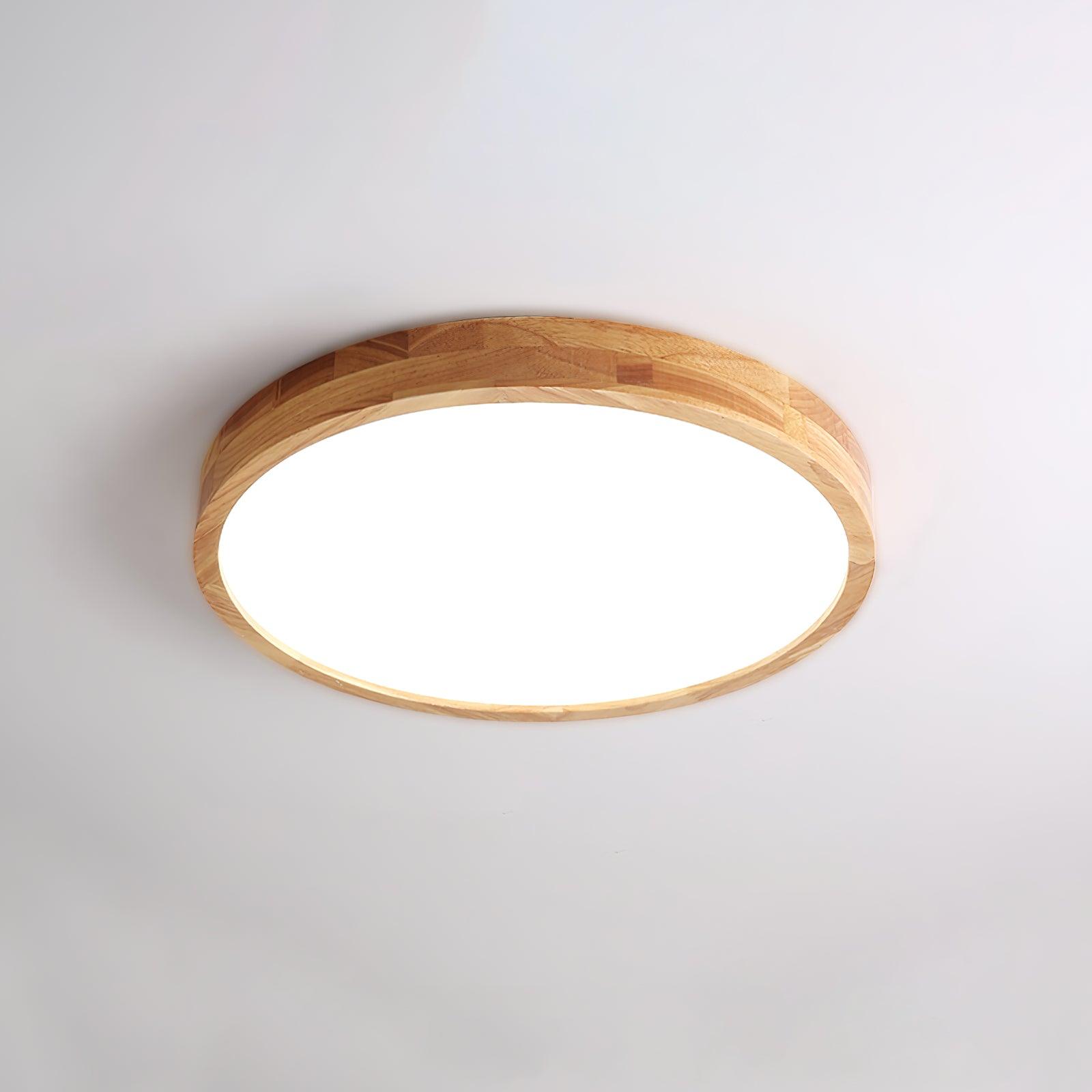 Geometric Wooden Ceiling Fixture Lighting Lobby