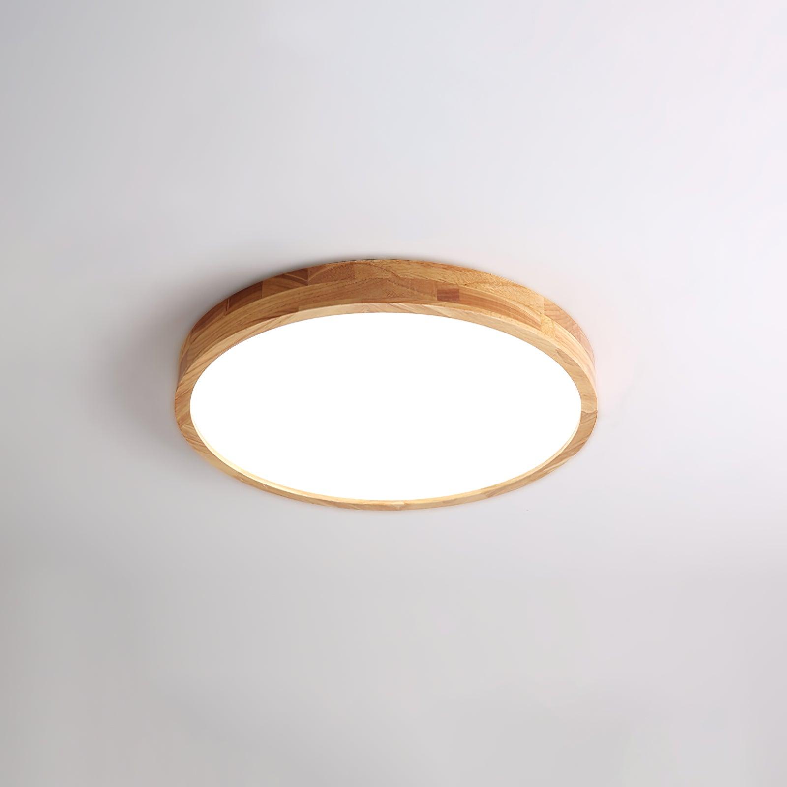 Geometric Wooden Ceiling Fixture Lighting Lobby