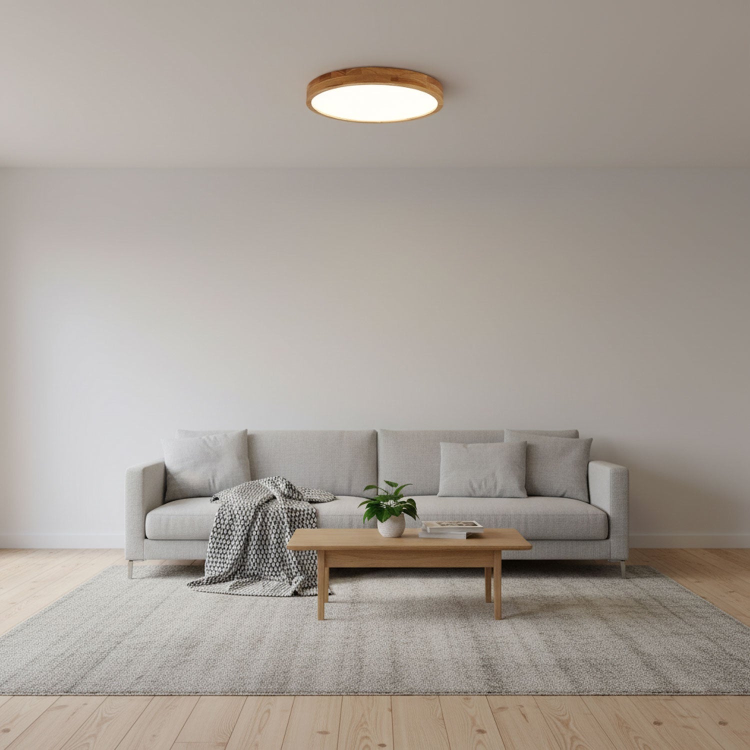 Geometric Wooden Ceiling Fixture Lighting Lobby