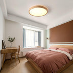 Geometric Wooden Ceiling Fixture Lighting Lobby