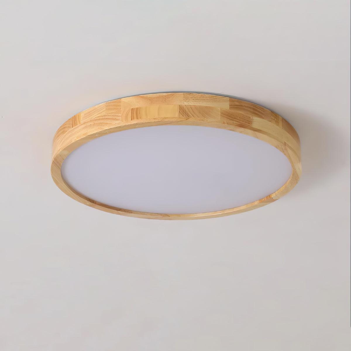 Geometric Wooden Ceiling Fixture Lighting Lobby