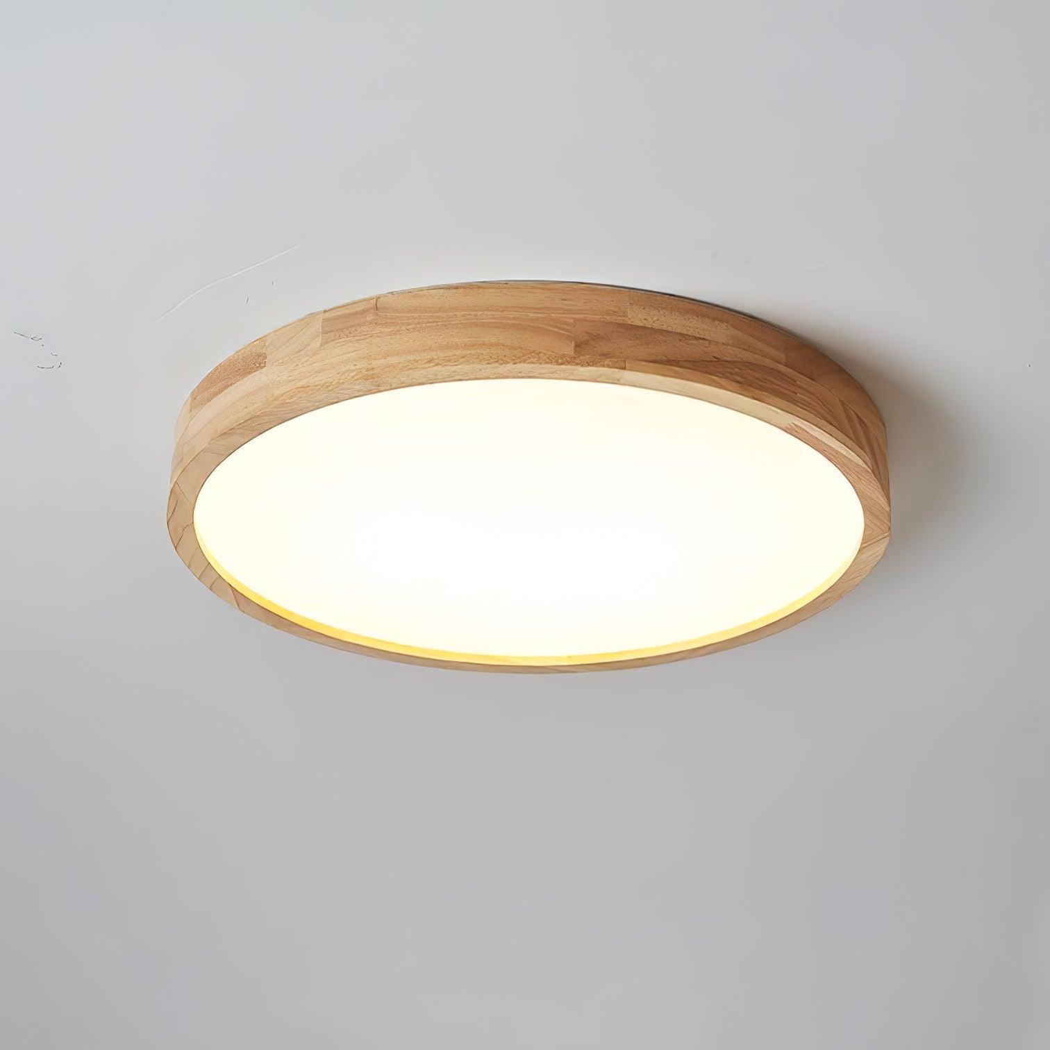 Geometric Wooden Ceiling Fixture Lighting Lobby