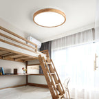 Geometric Wooden Ceiling Fixture Lighting Lobby
