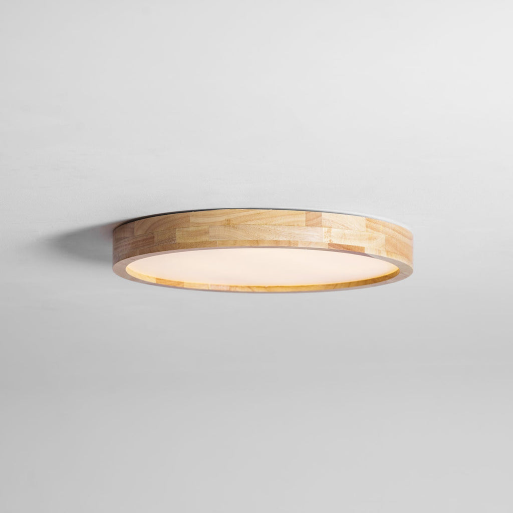Geometric Wooden Ceiling Fixture Lighting Lobby