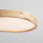 Geometric Wooden Ceiling Fixture Lighting Lobby