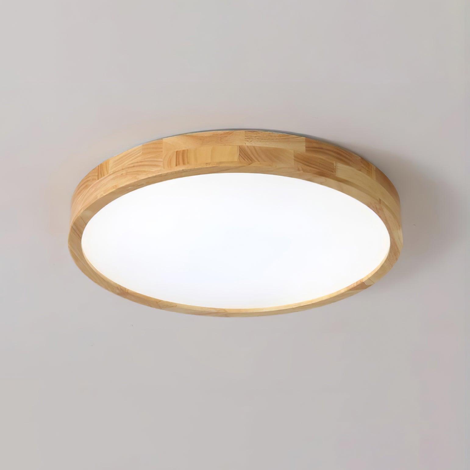 Geometric Wooden Ceiling Fixture Lighting Lobby