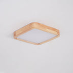 Geometric Wooden Ceiling Fixture Lighting Lobby