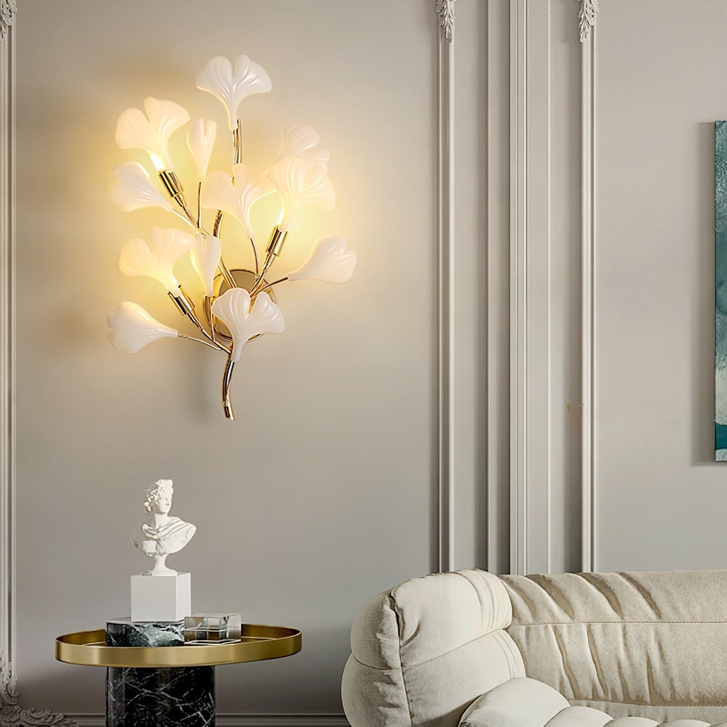 Gingko Ceiling Light Lighting Lobby