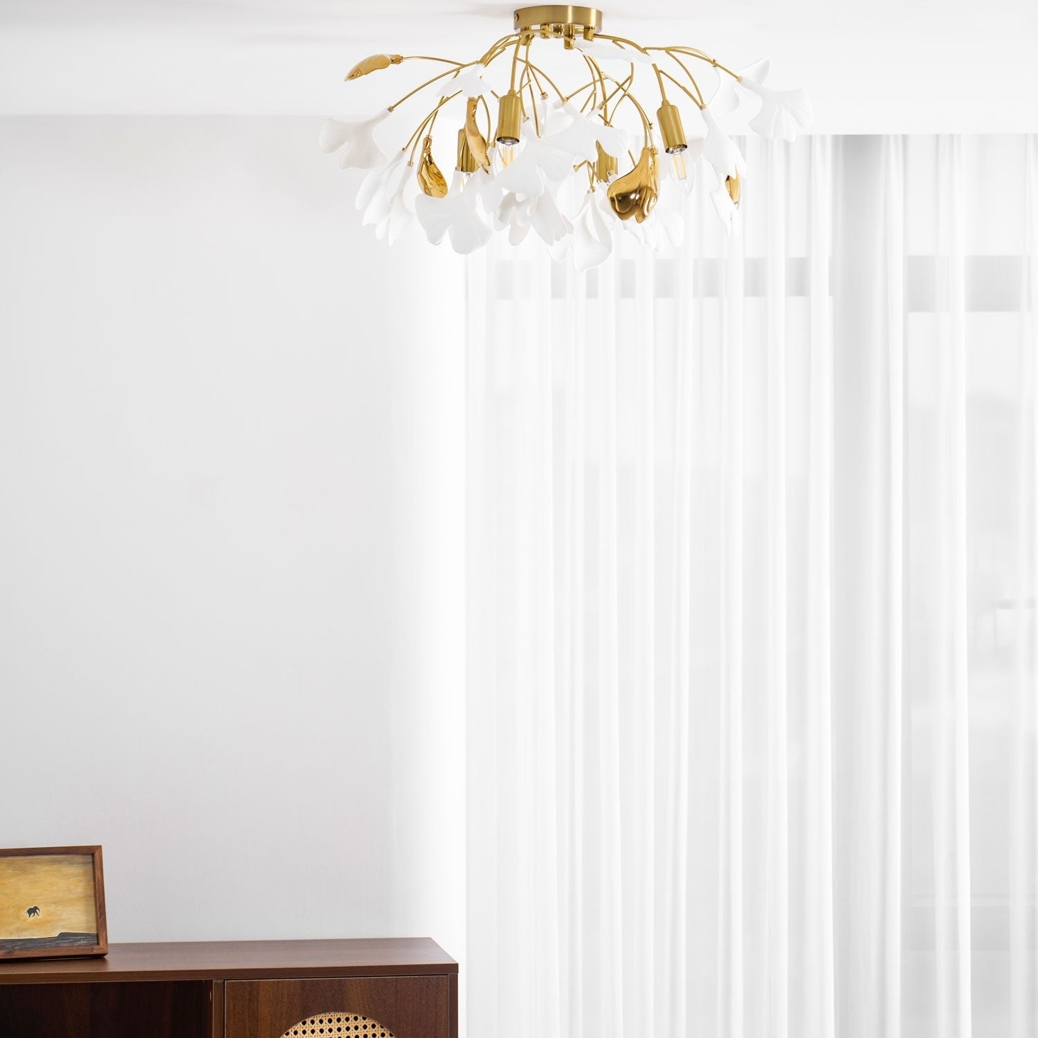 Gingko Ceiling Light Lighting Lobby