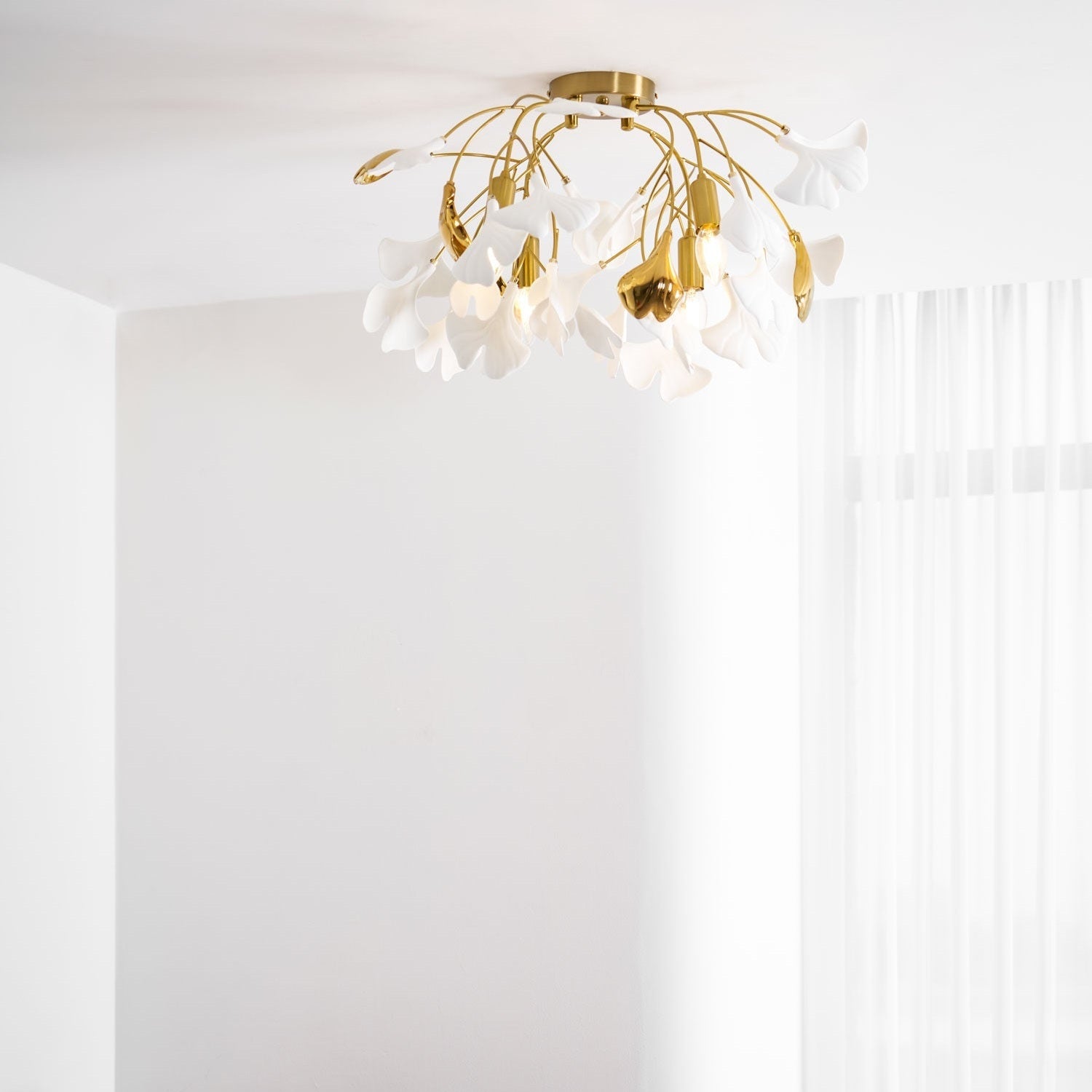 Gingko Ceiling Light Lighting Lobby