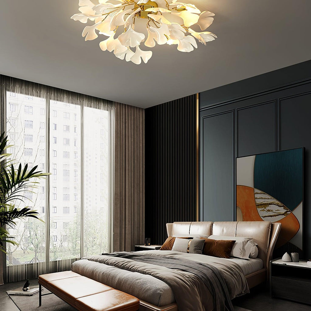 Gingko Ceiling Light Lighting Lobby